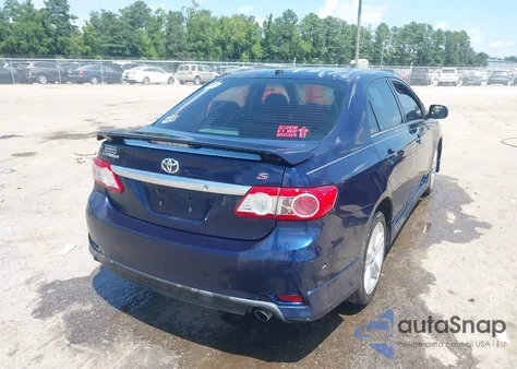 2013 Toyota Corolla S z USA, uszkodzony, nr VIN 2T1BU4EE9DC041439